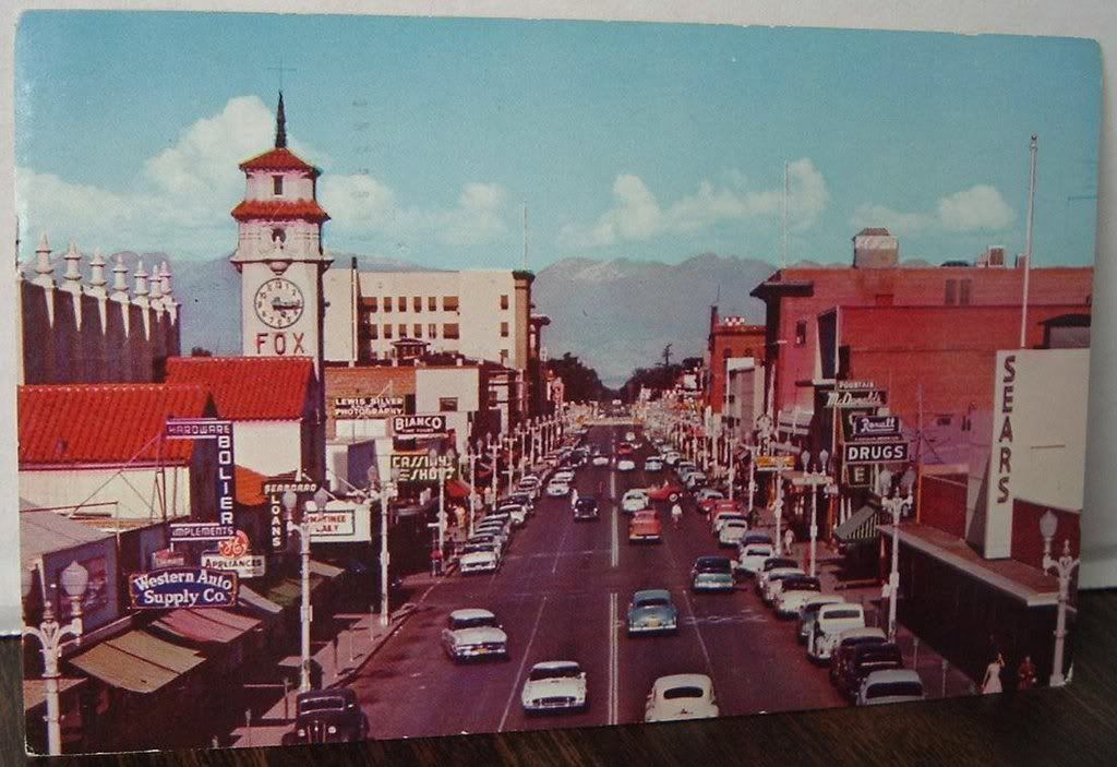 visalia photo: old school visalia main street Visalia.jpg