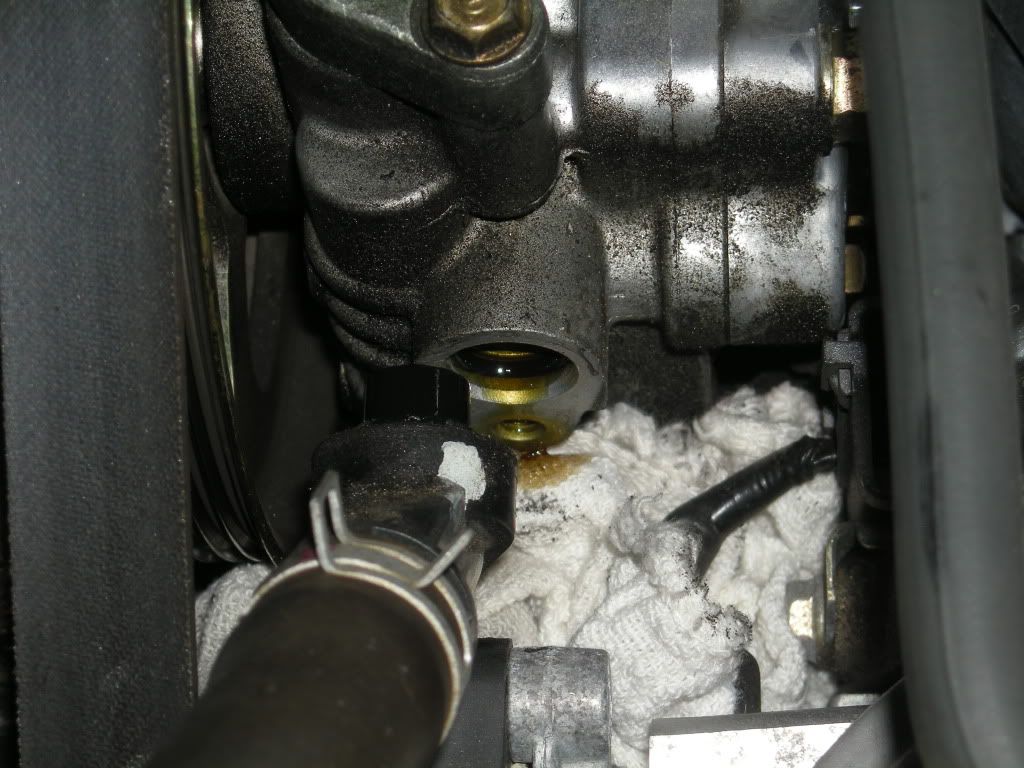 Honda accord power steering pump oring #5