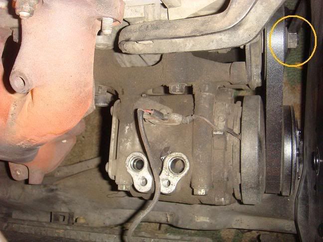 Honda compressor removal #5