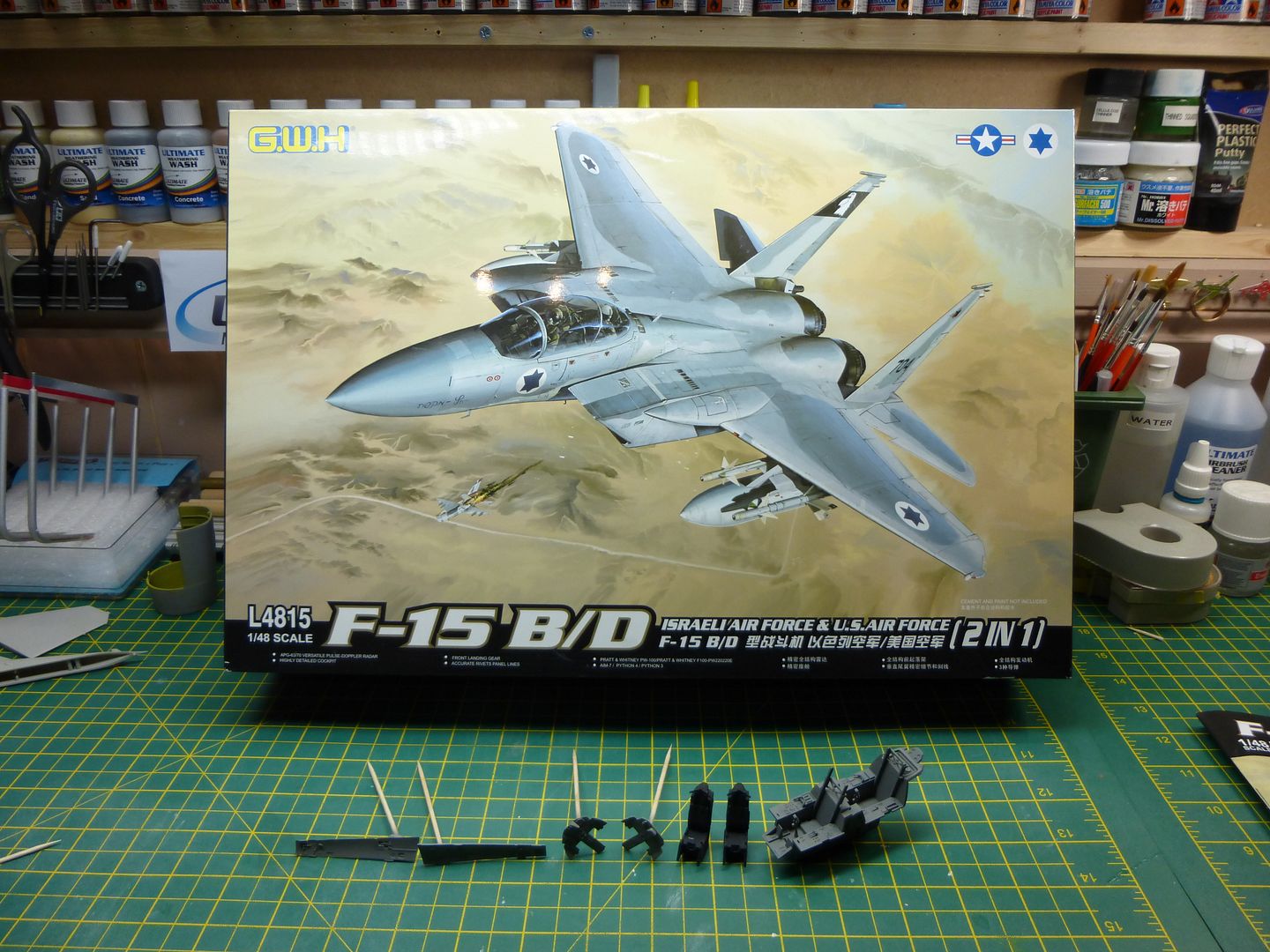 Pauls ISM Great Wall Hobby 1/48 F-15B/D Photo build