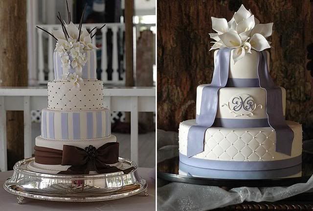I got lost yesterday looking at the weddings cakes by Bake Me A Cake 