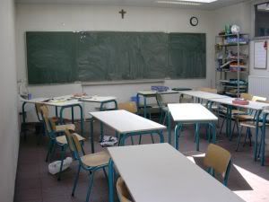 Classroom and Cross