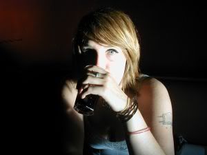 Girl drinking