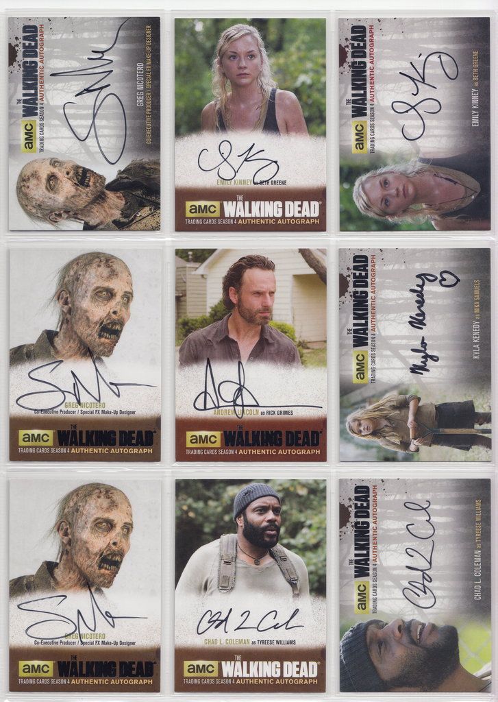 Walking Dead Season 4 Part 1 Terminus Puzzle Chase Card Z7