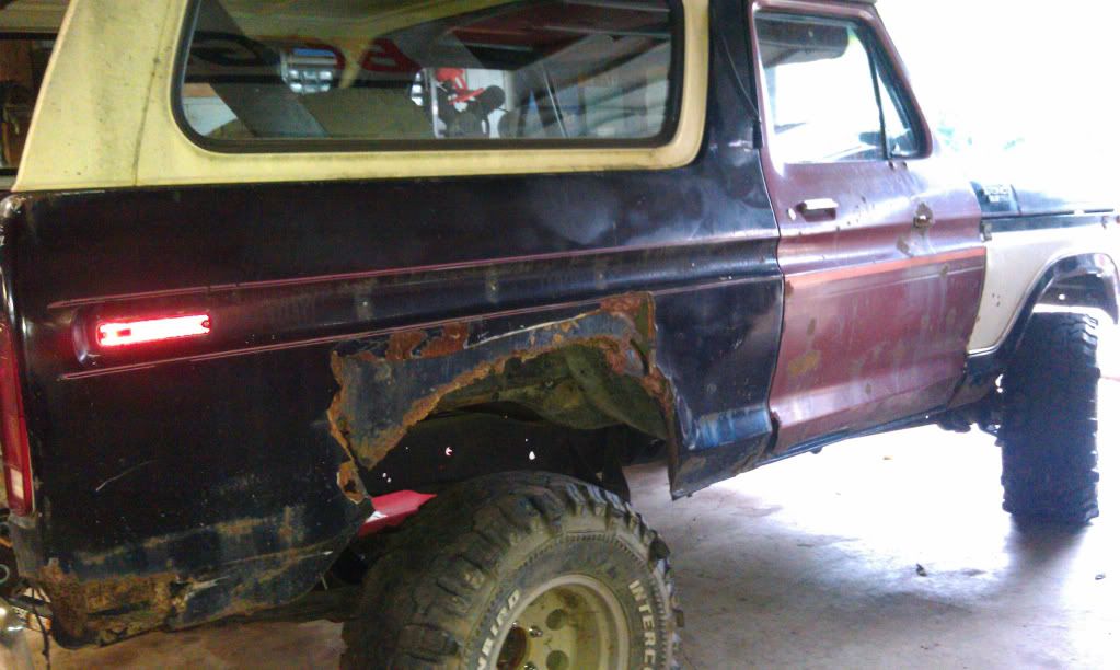 Rear Quarter Panel Repair/Replacement Ford Bronco Forum