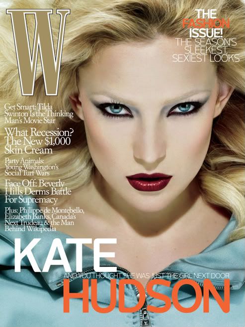 Kate Hudson Does W Magazine September 2008 Issue