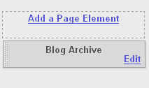 Blogger - Add element