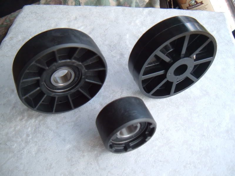 FS DELTA BELT SANDER 1x42 IDLER WHEELS