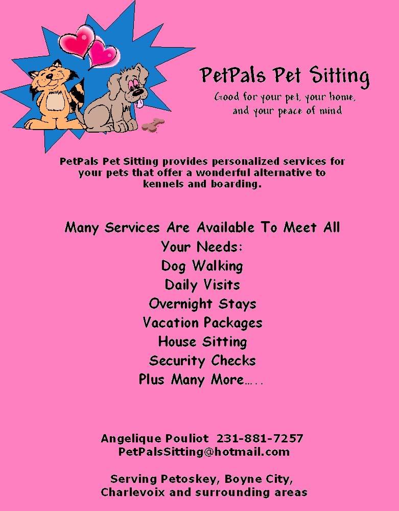 Pet Sitting Flyers