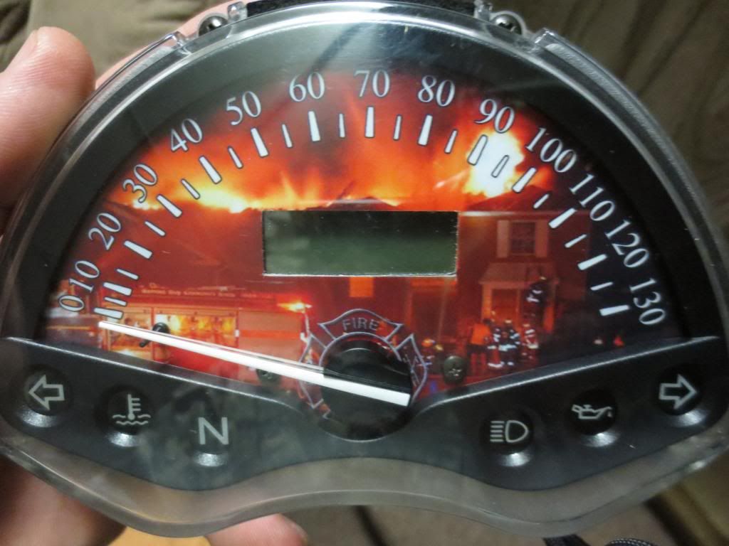 vtx 1300 speedometer faceplate