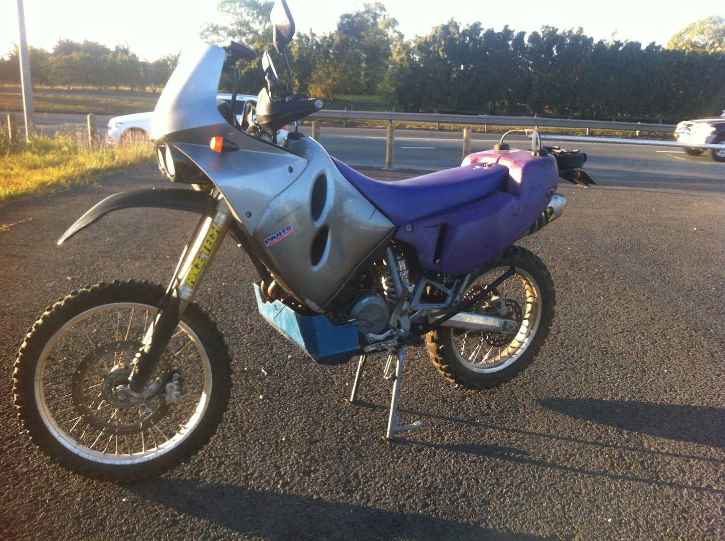 rally cycle old model