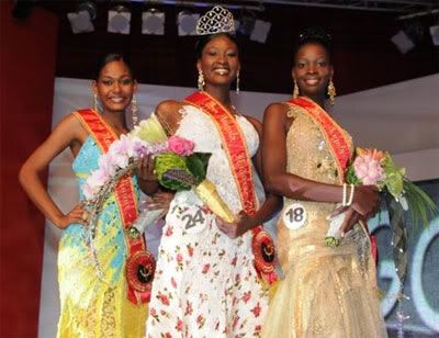 TOP3 - Miss Angola 2010