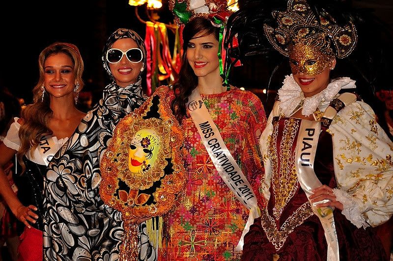 Miss Mundo Brasil 2011 - Luz Vasconcellos, Pernambuco wins Miss Creativity