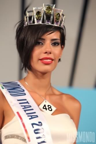 Tania Bambaci crowned Miss Mondo Italia 2011