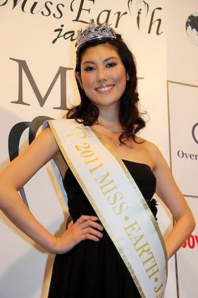 miss earth japan 2011 winner tomoko maeda