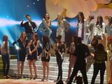 Miss Universe 2011 - Contestants Rehearsals on Stage at Credicard Hall