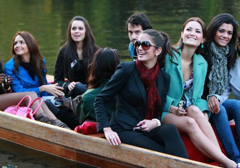 Miss World 2011 - Visited Cambridge University Photos