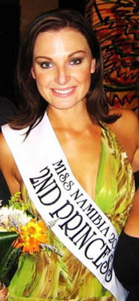 Susan van Zyl has been selected Miss Supranation Namibia 2011