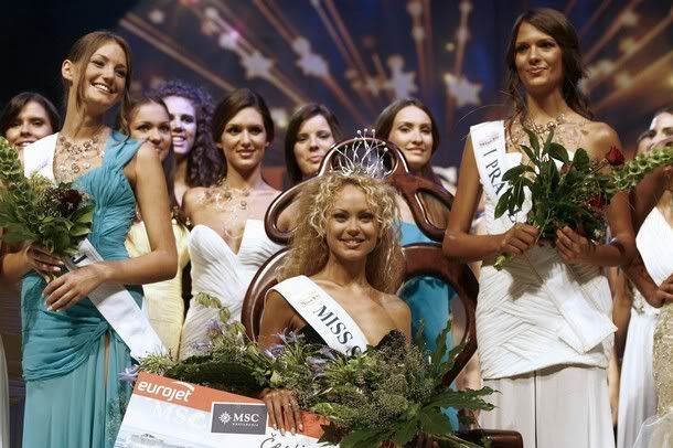 Novi Sad beauty Milica Tepavac was crowned Miss Srbije / Мисс Србија 2011 or Miss Serbia 2011