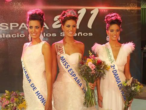 Miss Spain 2011 - TOP 3