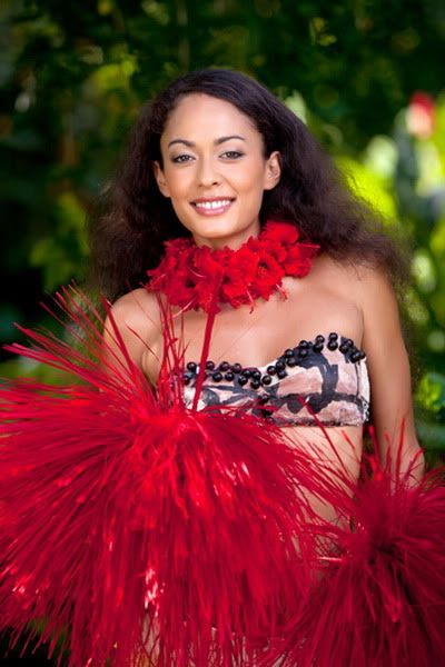 Rauata Temauri  - Miss Tahiti 2011