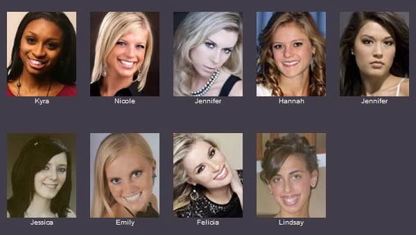 Miss Ohio USA 2012 - Northern Ohio Contestants