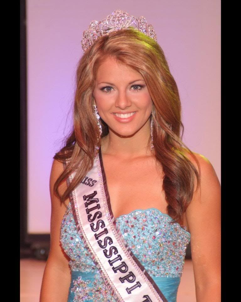 Jessica Carter Crowned Miss Mississippi Teen USA 2012