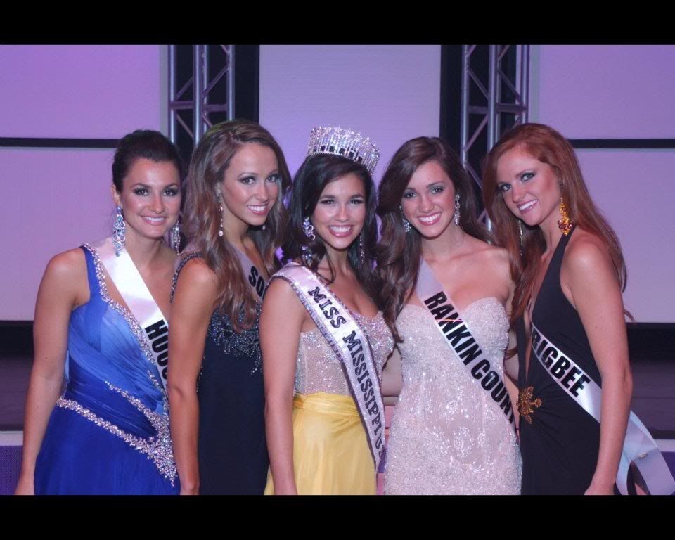 Myverick Garcian Miss Mississippi USA 2012 with Top 5
