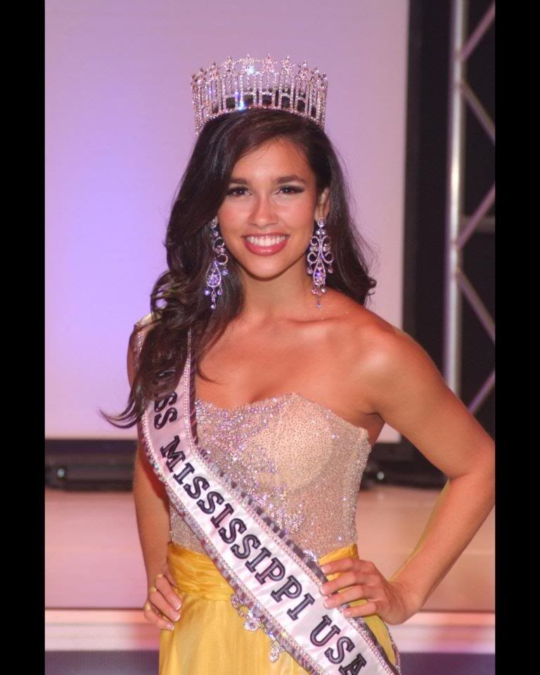 Myverick Garcian Crowned Miss Mississippi USA 2012