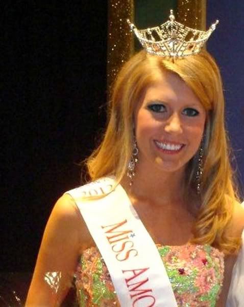 Road to Miss America 2013 , Mississippi , Ashley Forester Crowned Miss Amory Railroad Festival 2012
