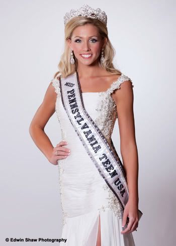 Julia Belechak Crowned Miss Pennsylvania Teen USA 2012