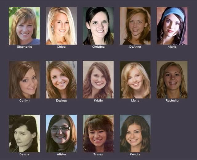 Miss South Dakota Teen USA 2012 - Contestants