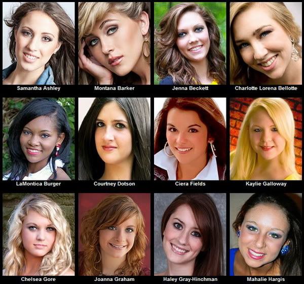 Miss West Virginia Teen USA 2012 – Contestants