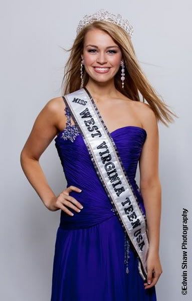 Elizabeth Sabatino Crowned Miss West Virginia Teen USA 2012