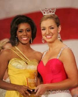 Mi'A Callens - Miss Alabama's Outstanding Teen 2011 and Scarlett Walker - Miss Alabama's Outstanding Teen 2010