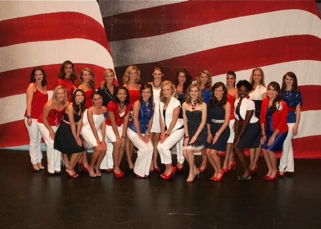 Miss Alabama's Outstanding Teen 2011 Contestants Group A
