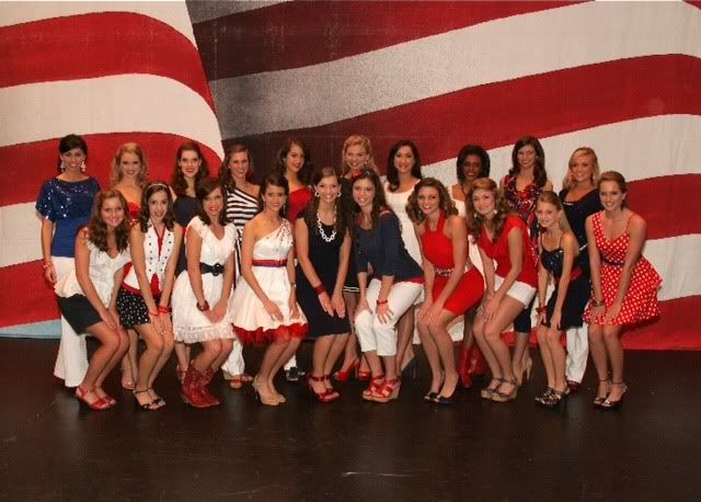 Miss Alabama's Outstanding Teen 2011 Contestants Group B