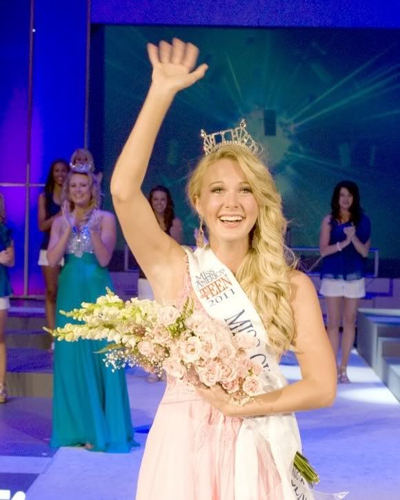 Clytee Burchett Crowned Miss Oklahoma Outstanding Teen 2011