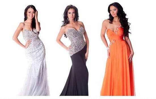 Miss USA 2011 Contestants Official Gown Portraits