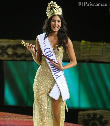 Catalina Robayo - Miss Colombia 2010