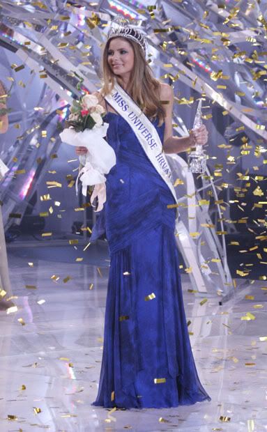 Sarah Ćosić was name Miss Universe Croatia 2009