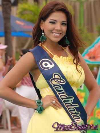 Miss Ecuador Candidates in the Beaches Fashion Week