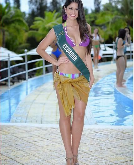 Miss Earth 2010 Contestants Bikini Photoshoot, Miss-Earth-2010-Ecuador-Bikini