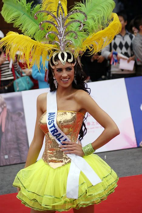 miss international 2010 national costume australia charlotte mastin