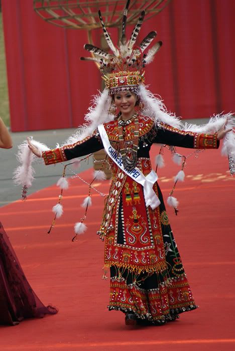 miss international 2010 national costume chinese taipei chen yi wen