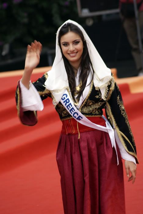 miss international 2010 national costume greece maria tsagkaraki