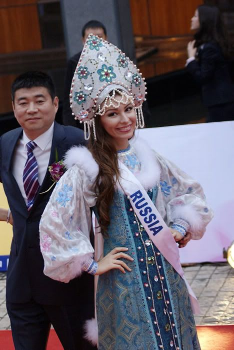 miss international 2010 national costume russia anna danilova