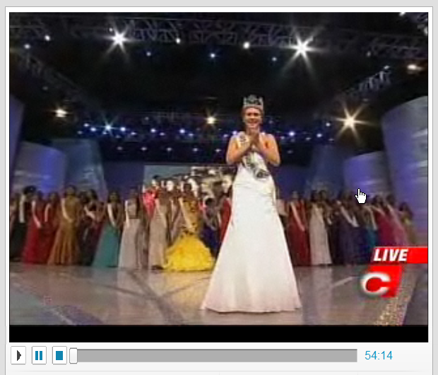 Alexandria Mills of USA was crowned Miss World 2010