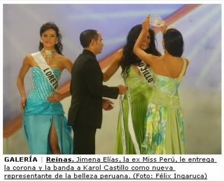 Miss Peru Universe 2008