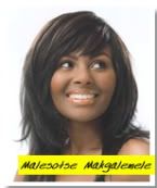 miss south africa 2010 top 12 semi finalists malesotse makgalemele